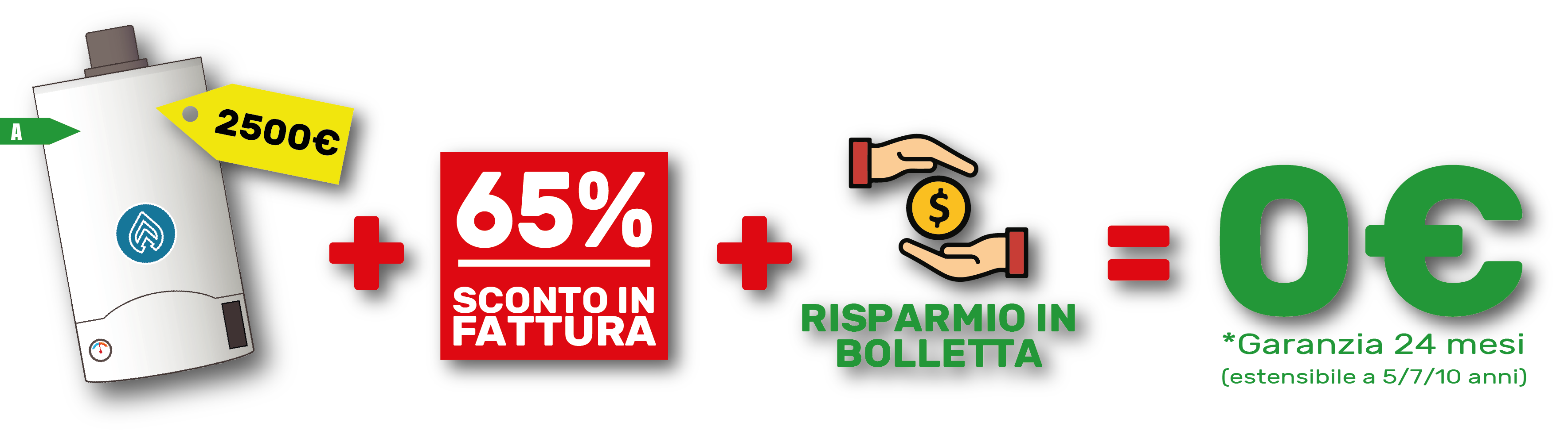 Risparmio in bolletta con la caldaia a condensazione